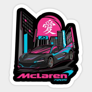 McLaren 720s Black Sticker